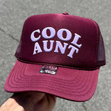 Cool Aunt — Custom Puff Print Trucker Hat