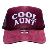 Cool Aunt — Custom Puff Print Trucker Hat