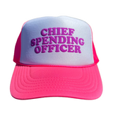 Chief Spending Officer — Custom Puff Print Trucker Hat